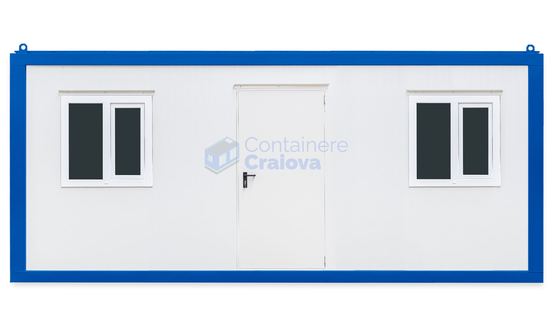 container birou craiova 6metri 2geamuri albastru
