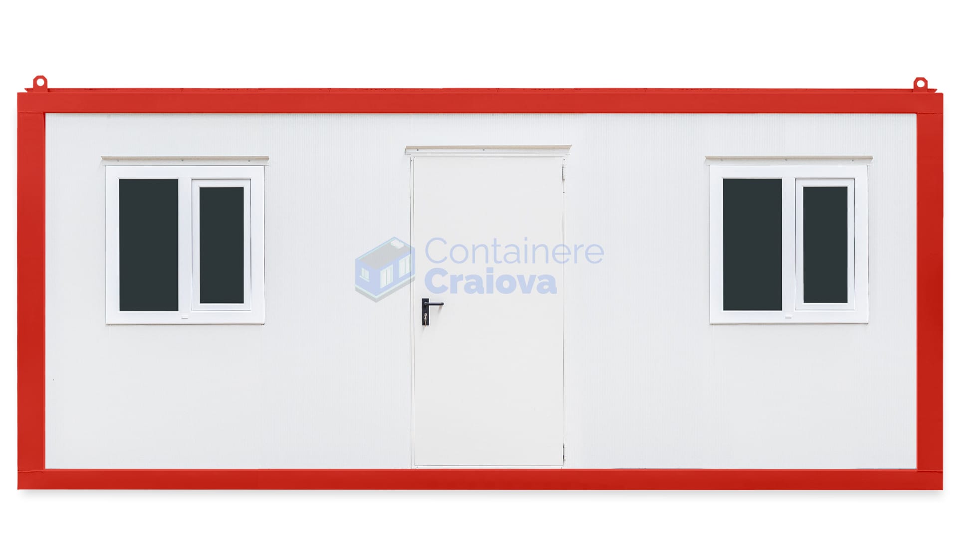 container birou craiova 6metri 2geamuri rosu