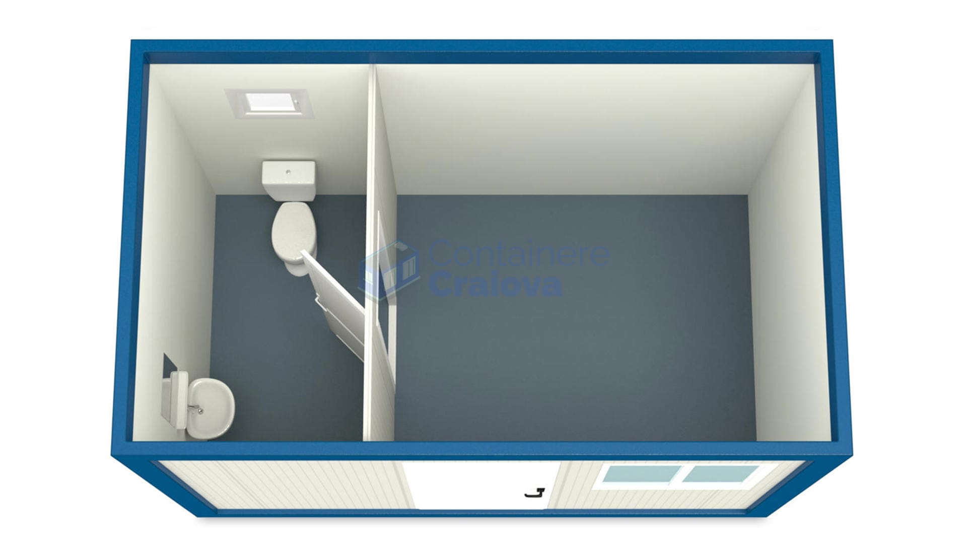 container casa craiova 4metri albastru2