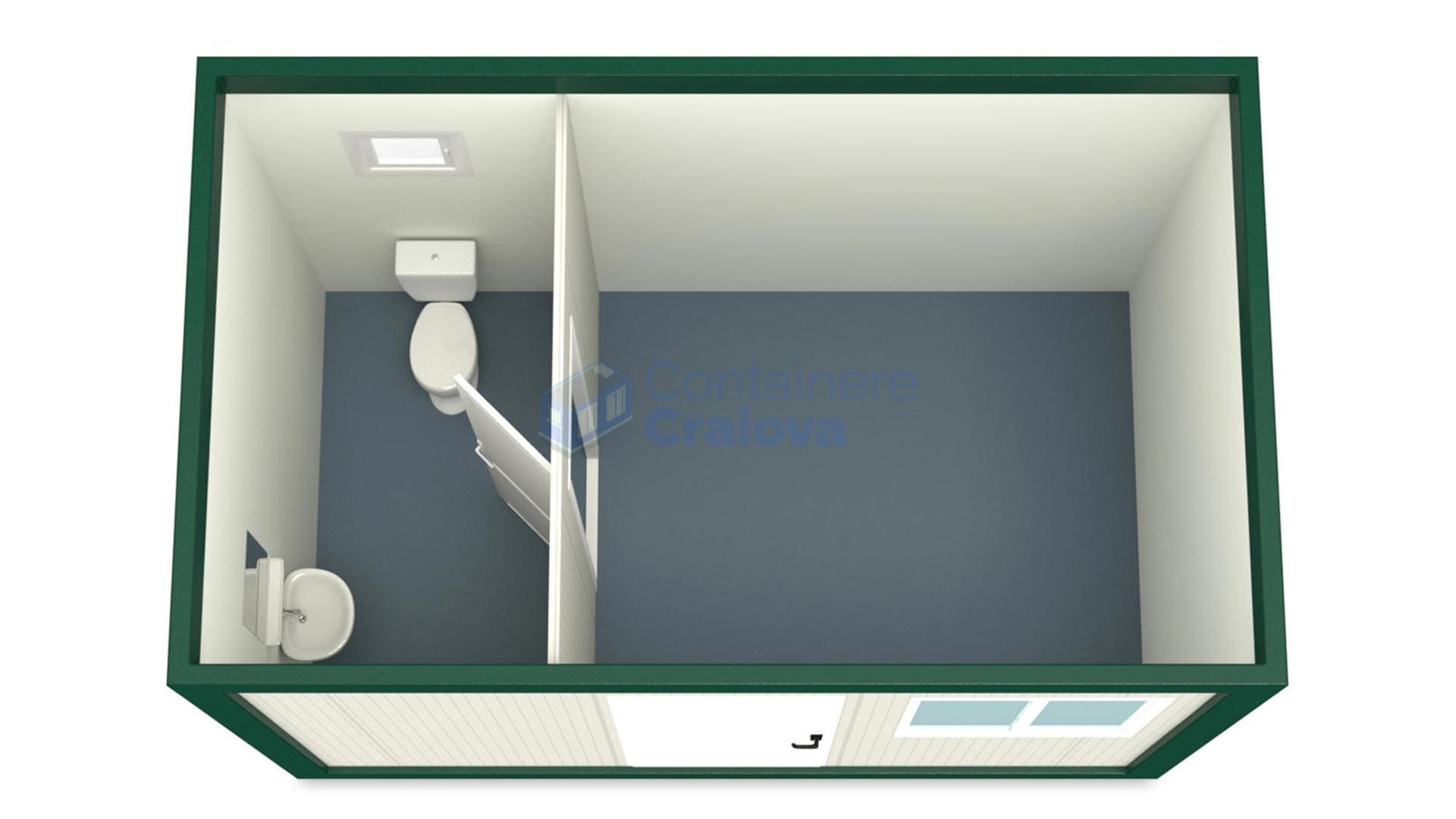 container casa craiova 4metri verde2