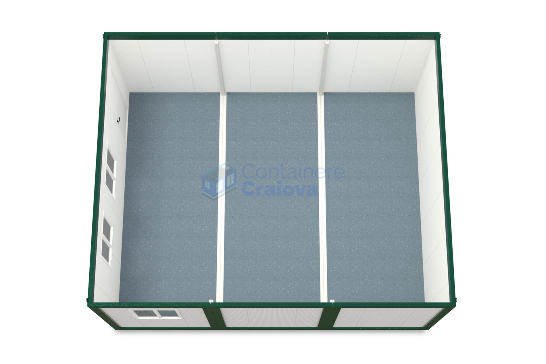 container modular craiova 6x72m verde2